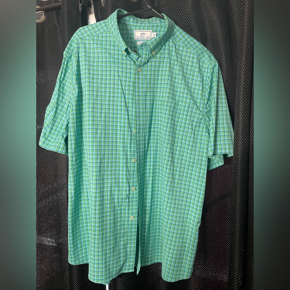 Men’s Southern Tide Short Sleeve Button Down